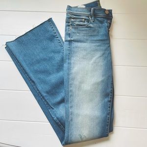 MOTHER Pixie Cruiser Fray Hem Jeans 26